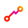 ICON-ORANGE-Line chart