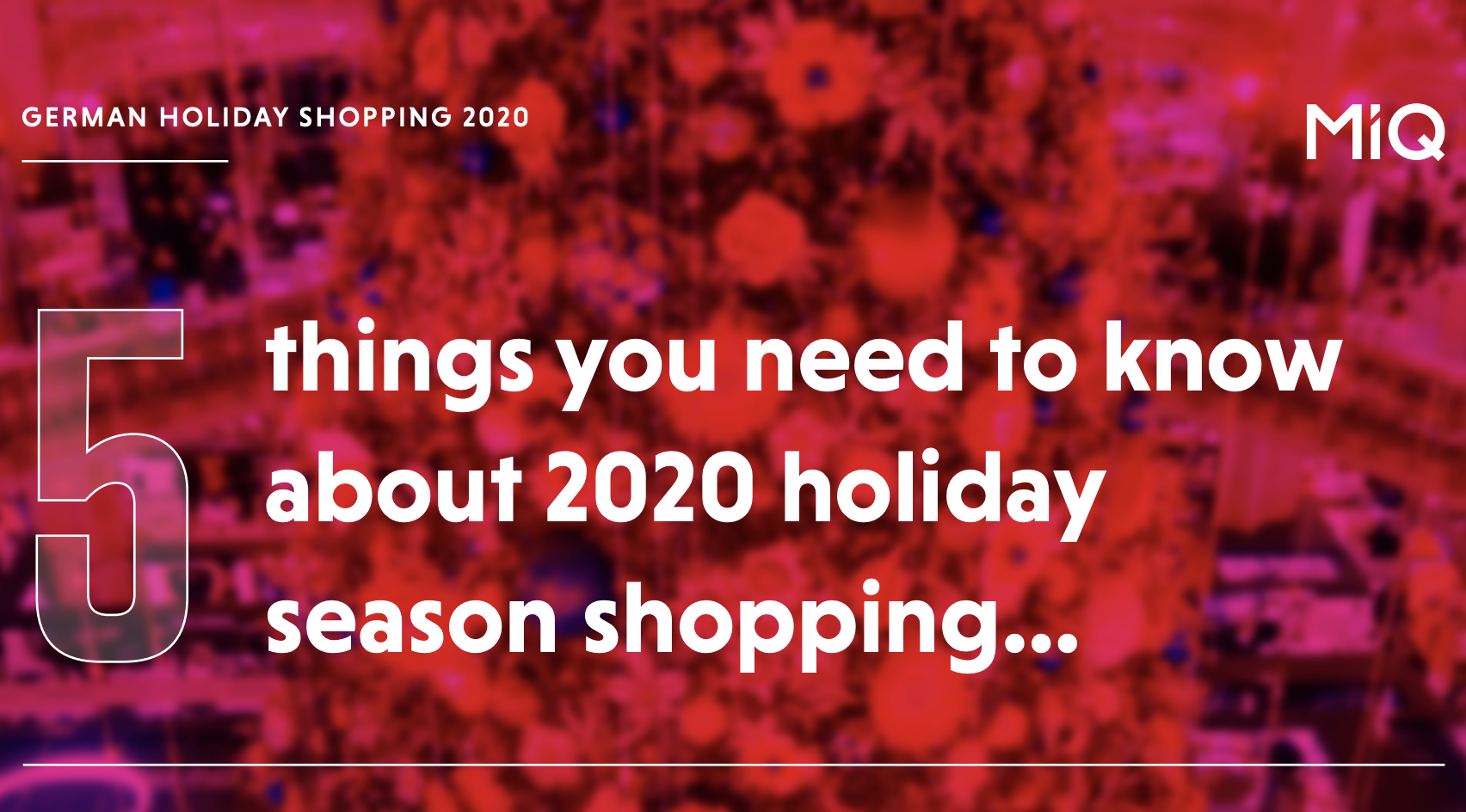 DE Holiday Shopping Website Banner